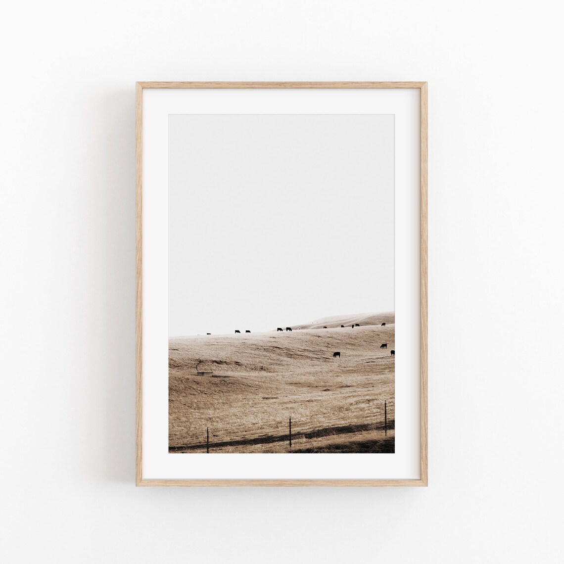 Nature Landscape Modern Minimalist Art Print