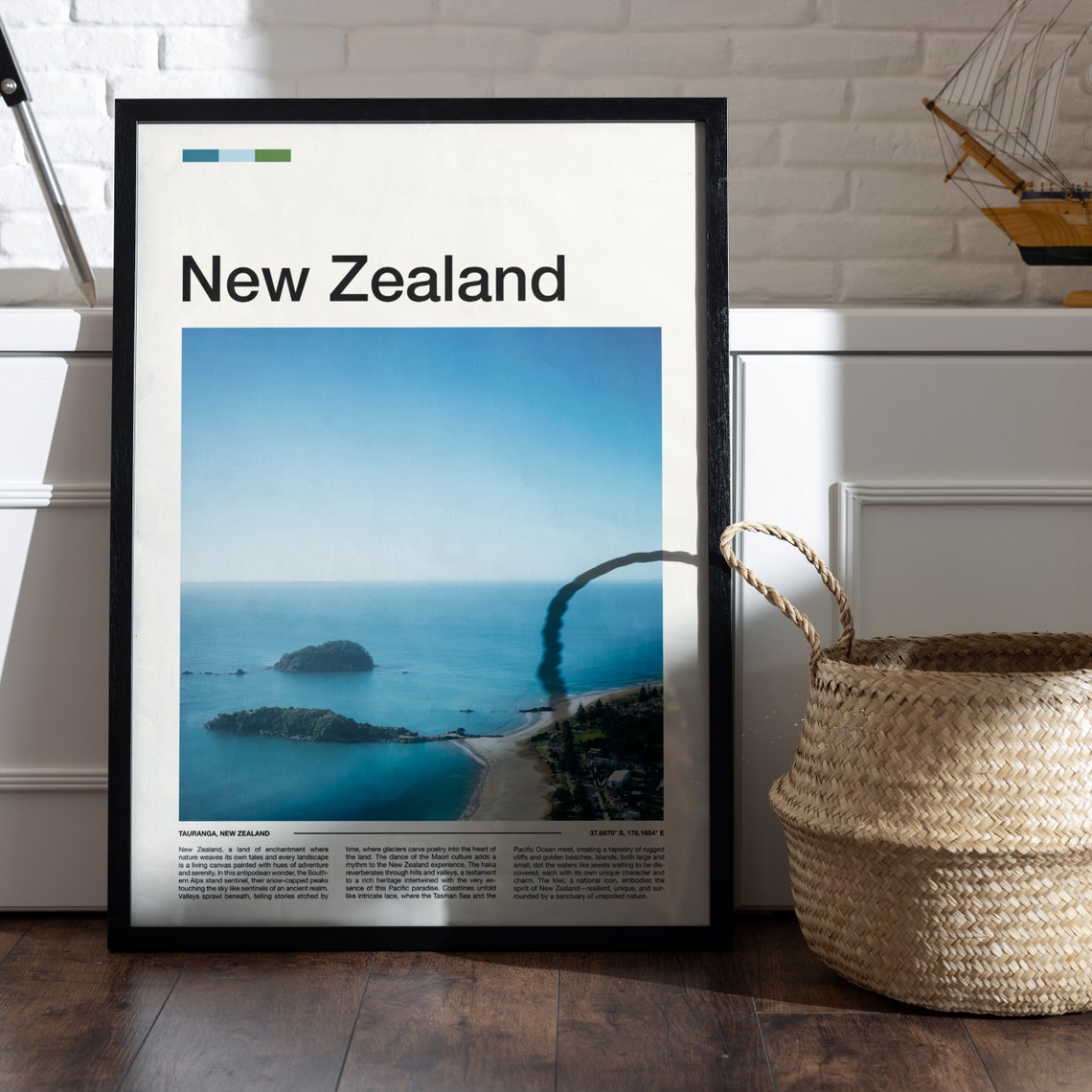 New Zealand Print New Zealand Poster New Zealand Wall Art New Zealand Art Print New Zealand Photo Traveler Gifts Travel Poster - Image 5