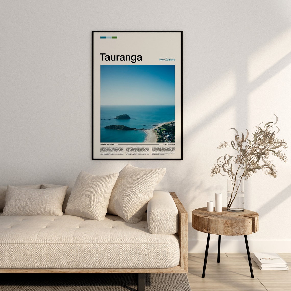 Tauranga Print Tauranga Poster Tauranga Wall Art New Zealand Art Print Tauranga Photo Travel Poster Traveler Gifts - Image 3