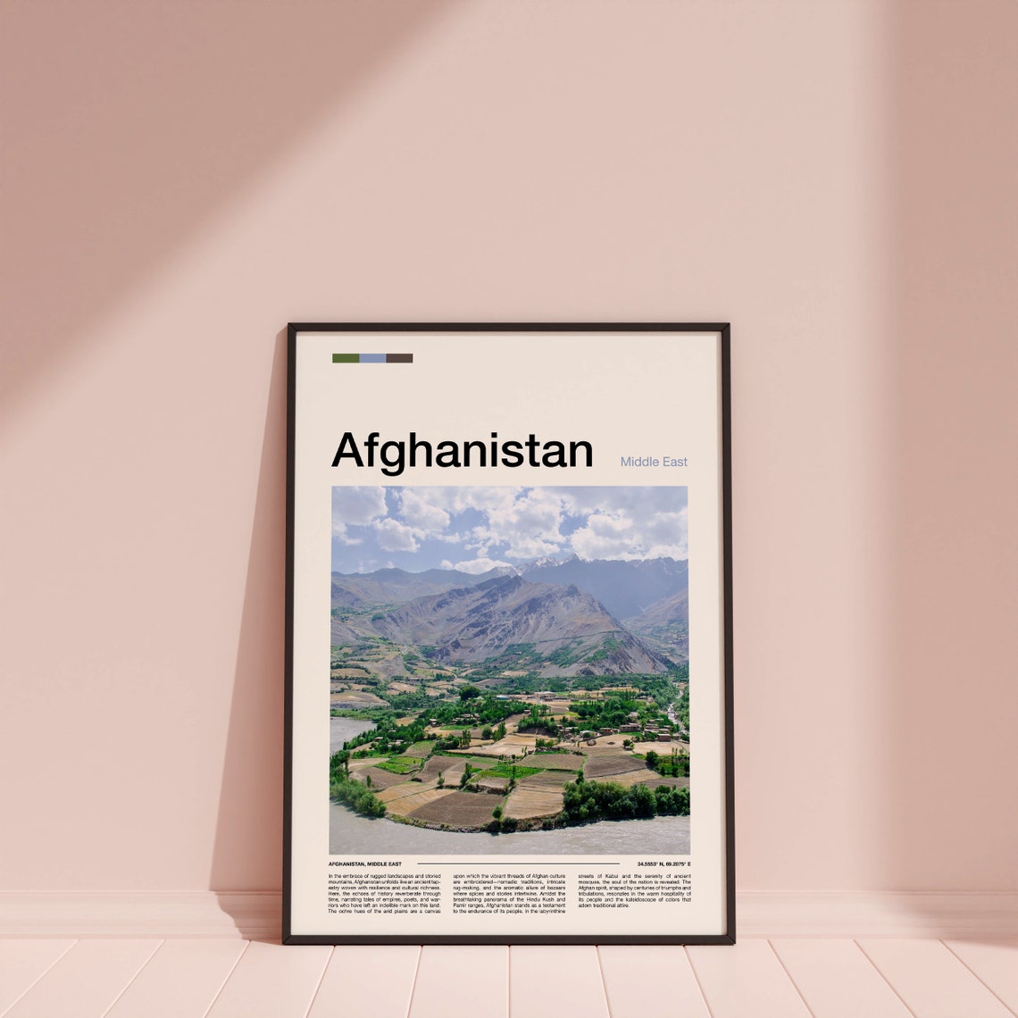 Afghanistan Print Afghanistan Poster Afghanistan Wall Art Afghanistan Art Print Afghanistan Photo Traveler Gifts Travel Poster - Image 4