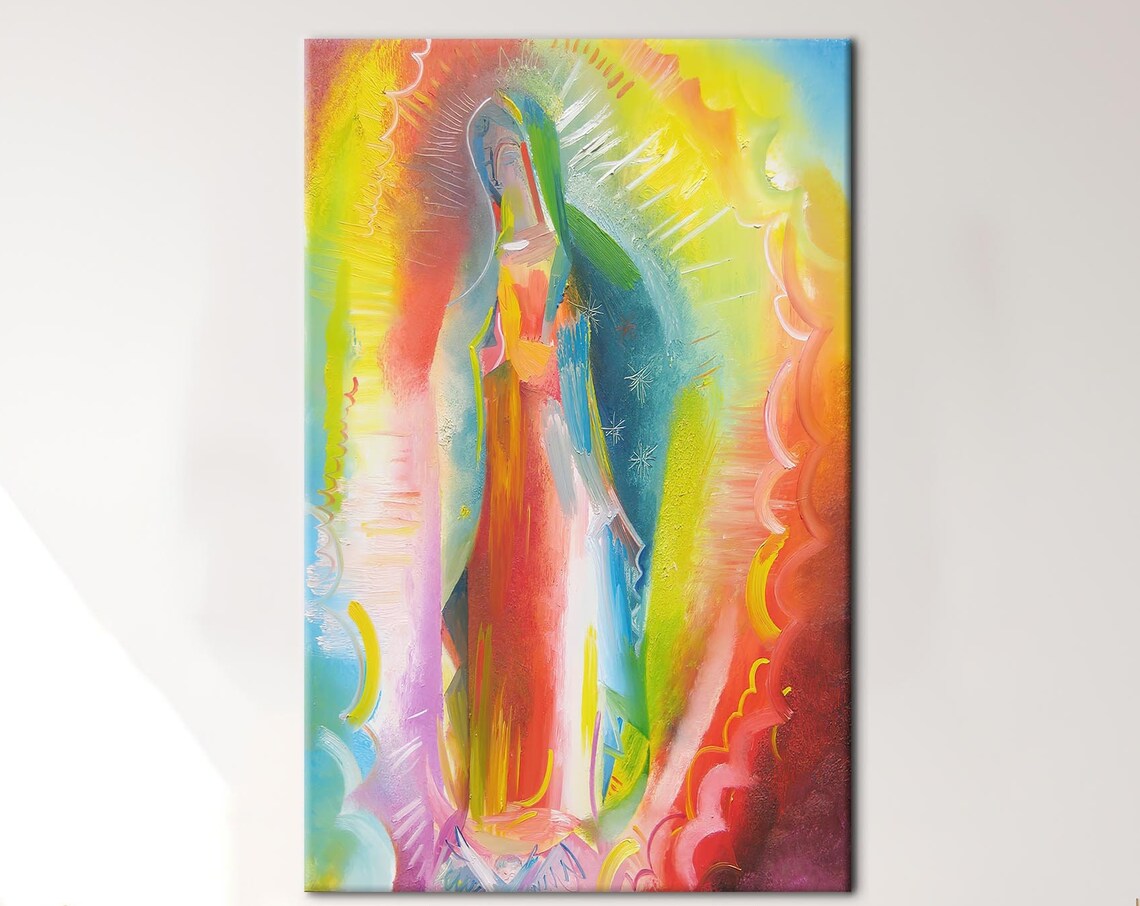 Our Lady Of Guadalupe Painting, Modern Poster