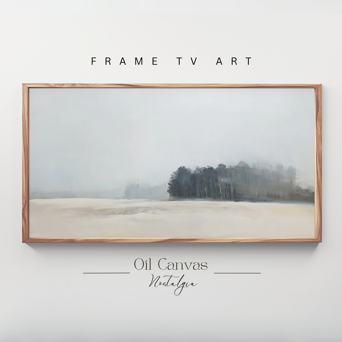 Moody Abstract Frame Tv Art Minimalist Art