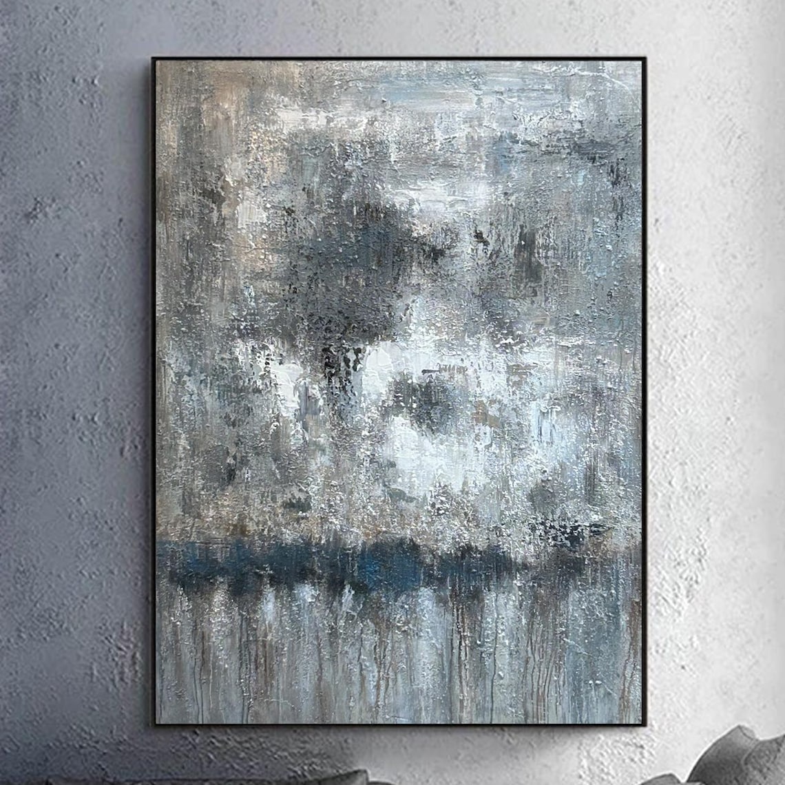 Original Abstract - Traditional Travel Poster