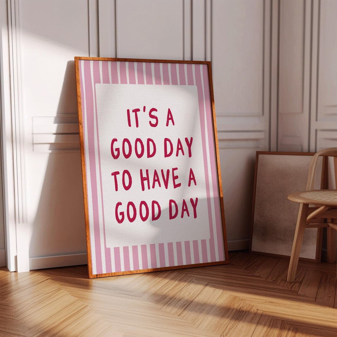 Today Is A Good Day Positive Quote Art Print
