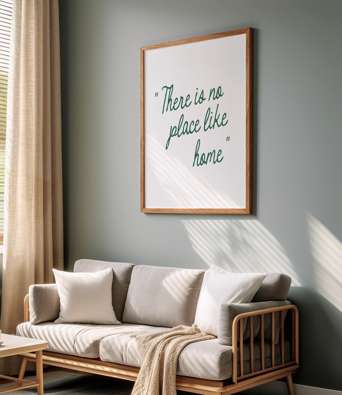 No Place Like Home Family Quote Art Print - Image 3