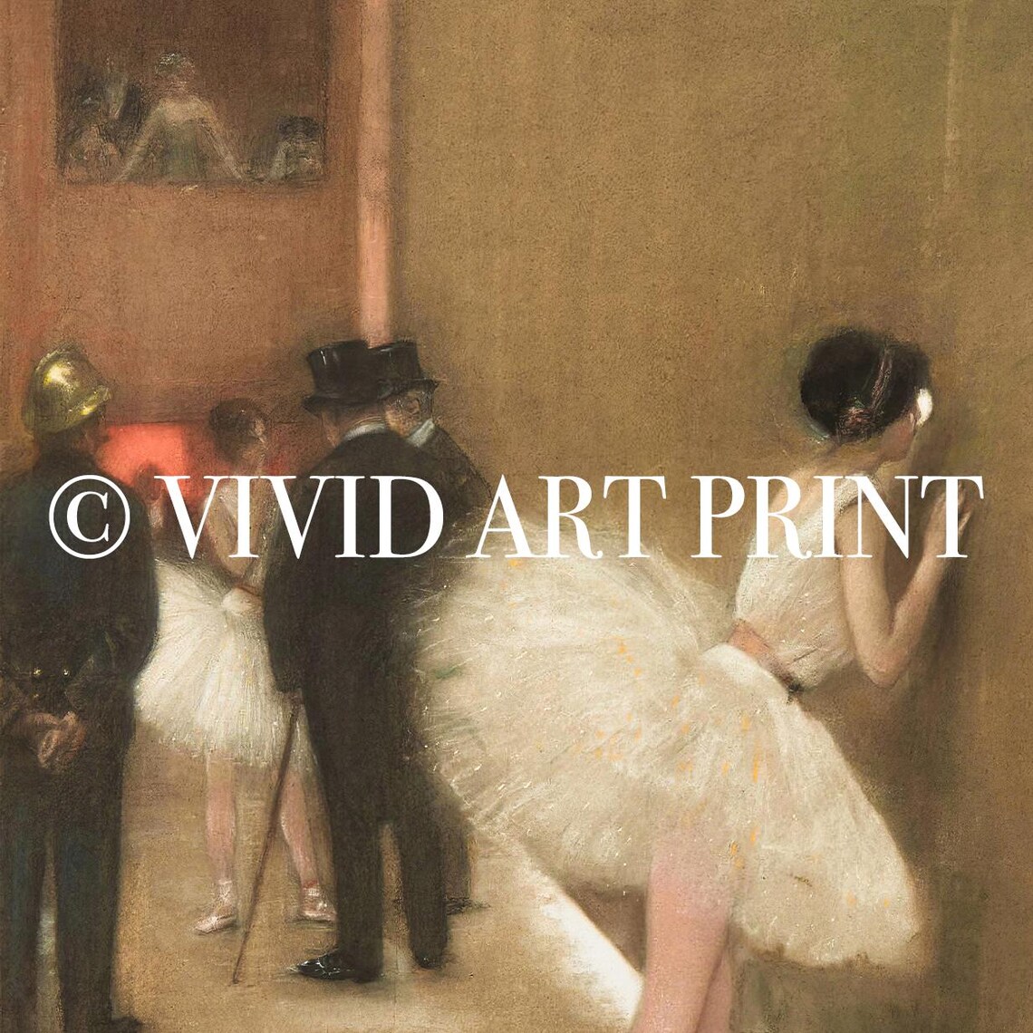 Vintage Ballet Ballerina Art Print for Girls Room - Image 4