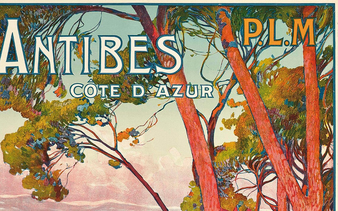 Vintage Travel Poster, French Riviera Art Print - Image 3