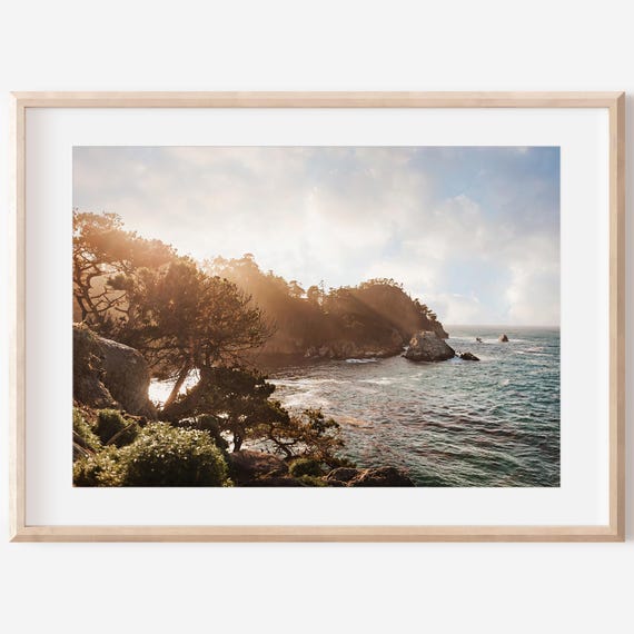 Point Lobos Monterey Coastal Seascape Art Print
