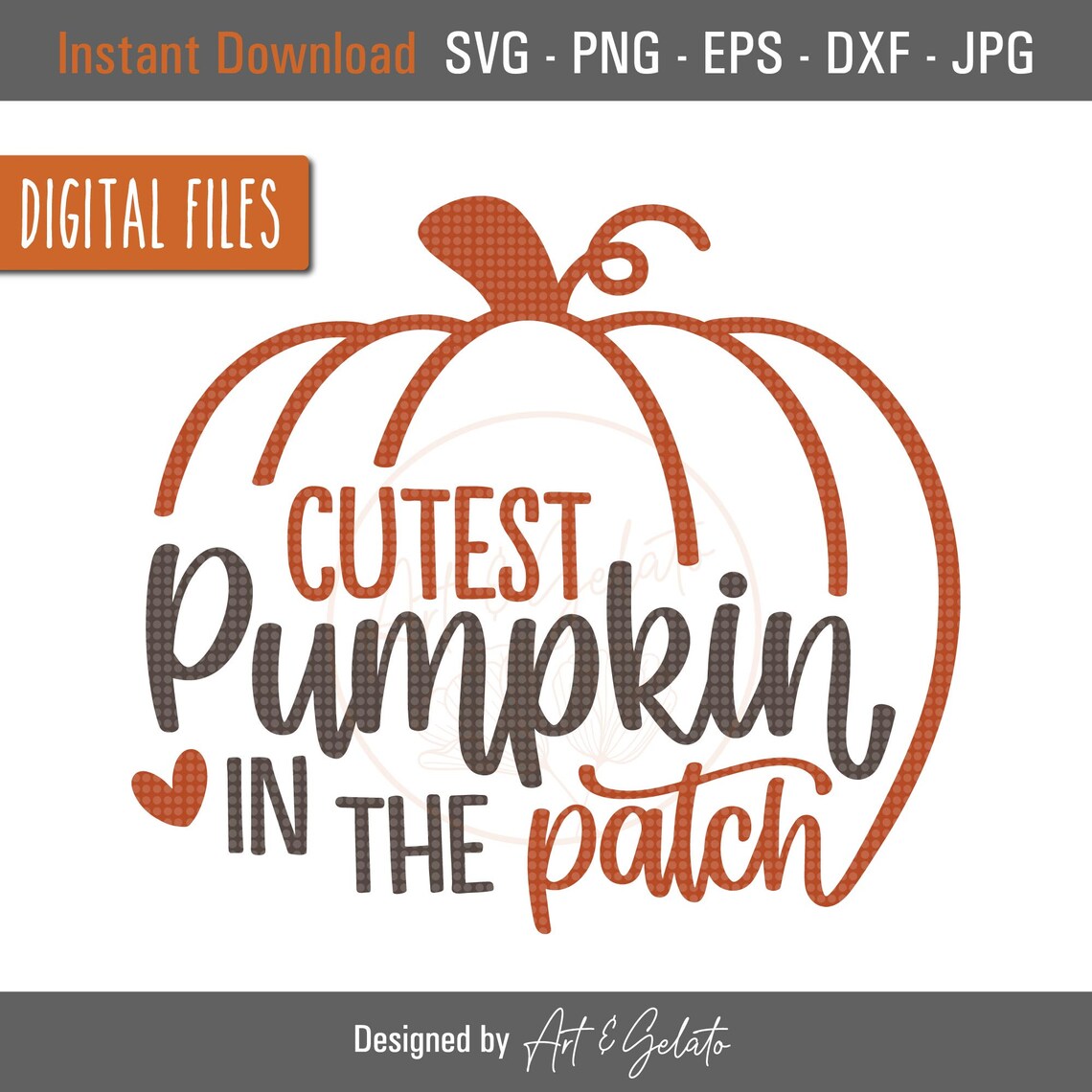 Cutest Pumpkin In The Patch, Autumn Poster Print