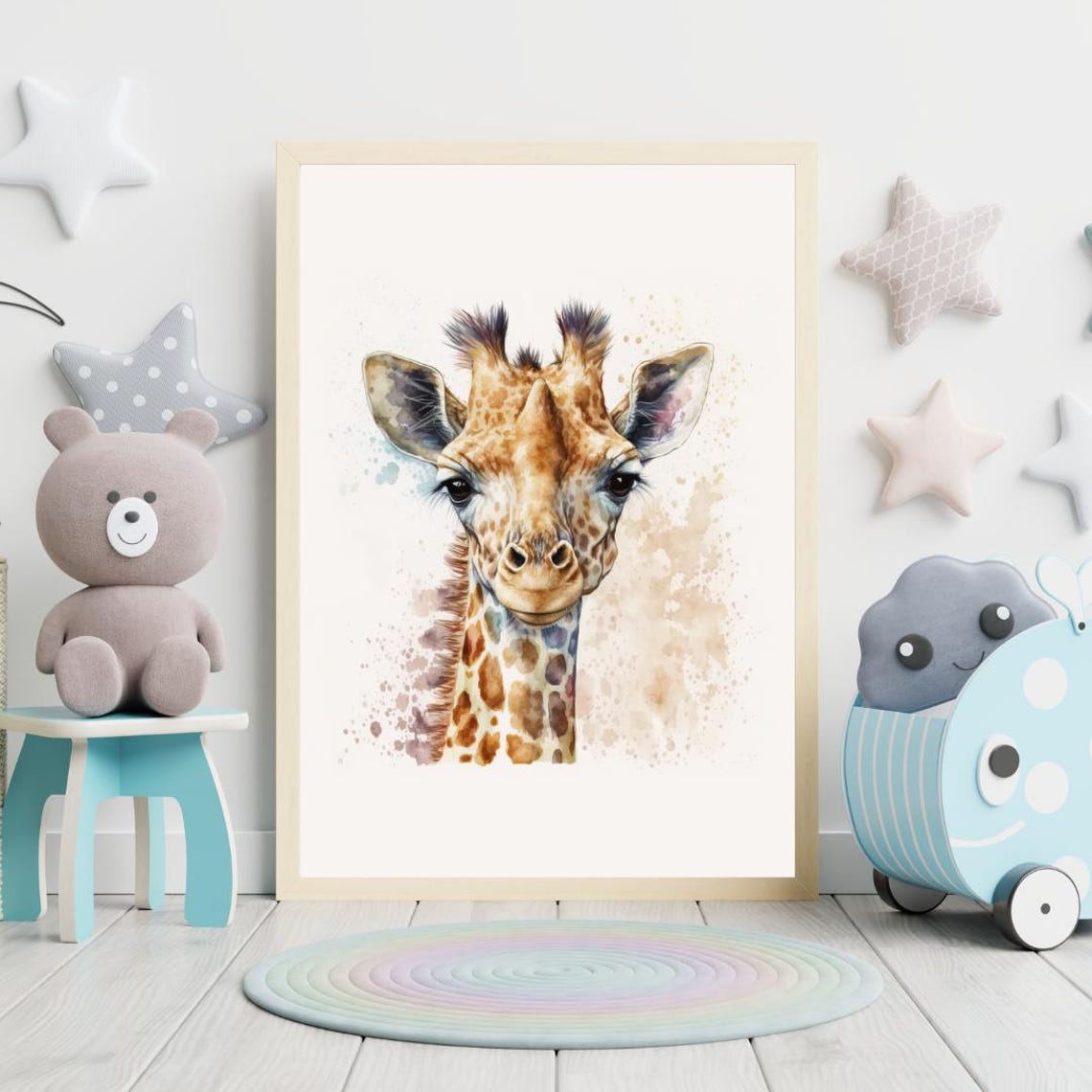 Baby Giraffe Animal Print - Image 4