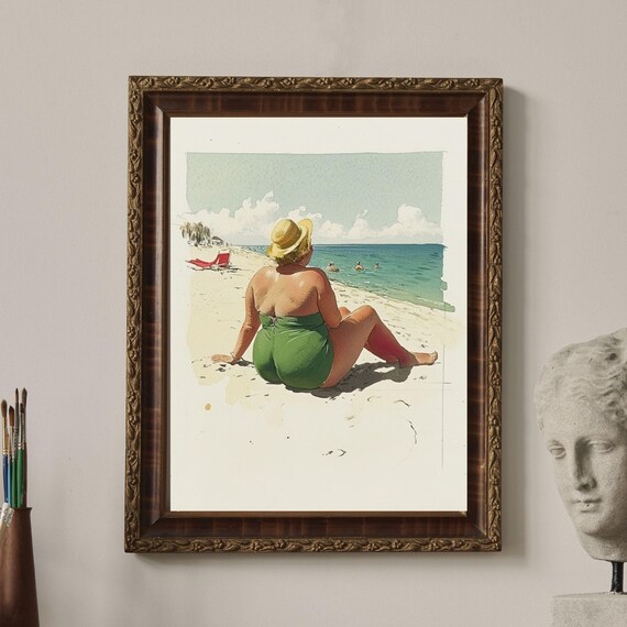 Summer 24 No4 Unique Canvas Art Print