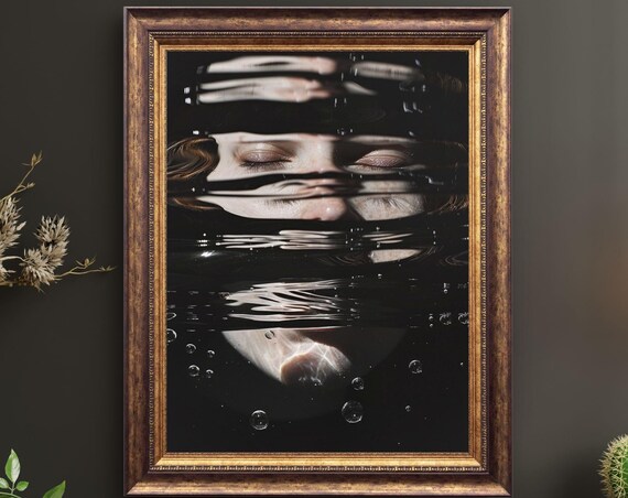 Drifting Away Unique Canvas Art Print