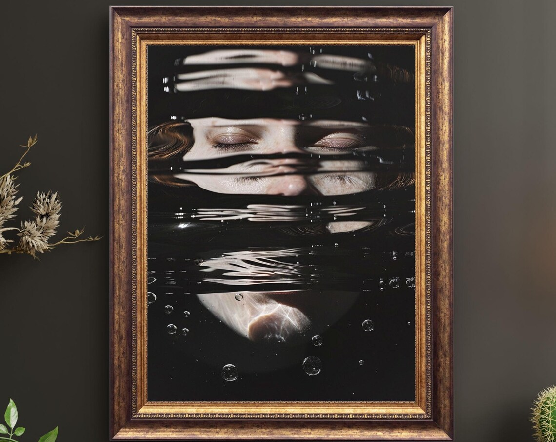Drifting Away Unique Canvas Art Print