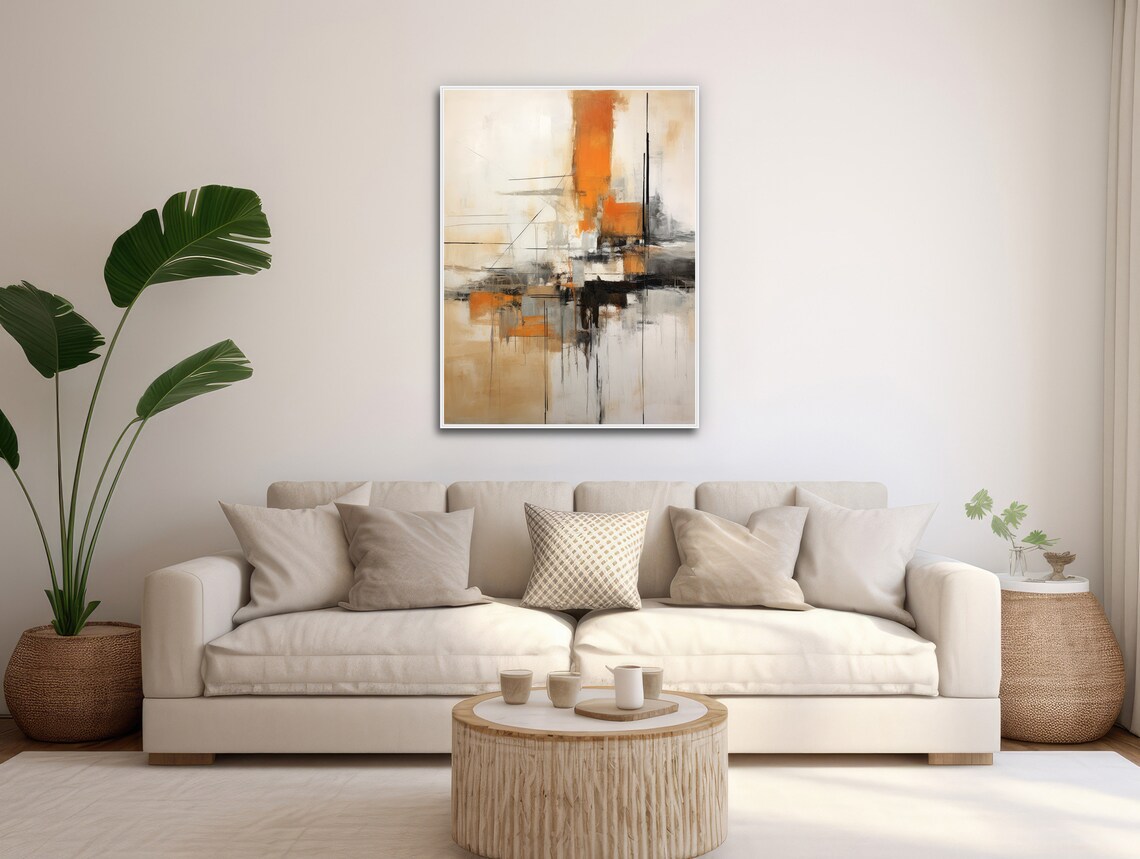 Realm Abstract Expressionist Art Print, Modern Abstract - Image 3