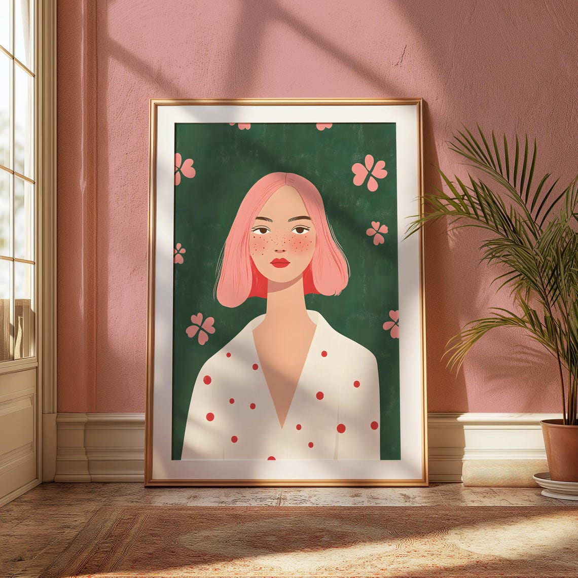 Female Figure Abstract Print Abstract Woman Print Mid Century Art Figure Painting Abstract Wall Fashion Illustration Female Figure Art - Image 2