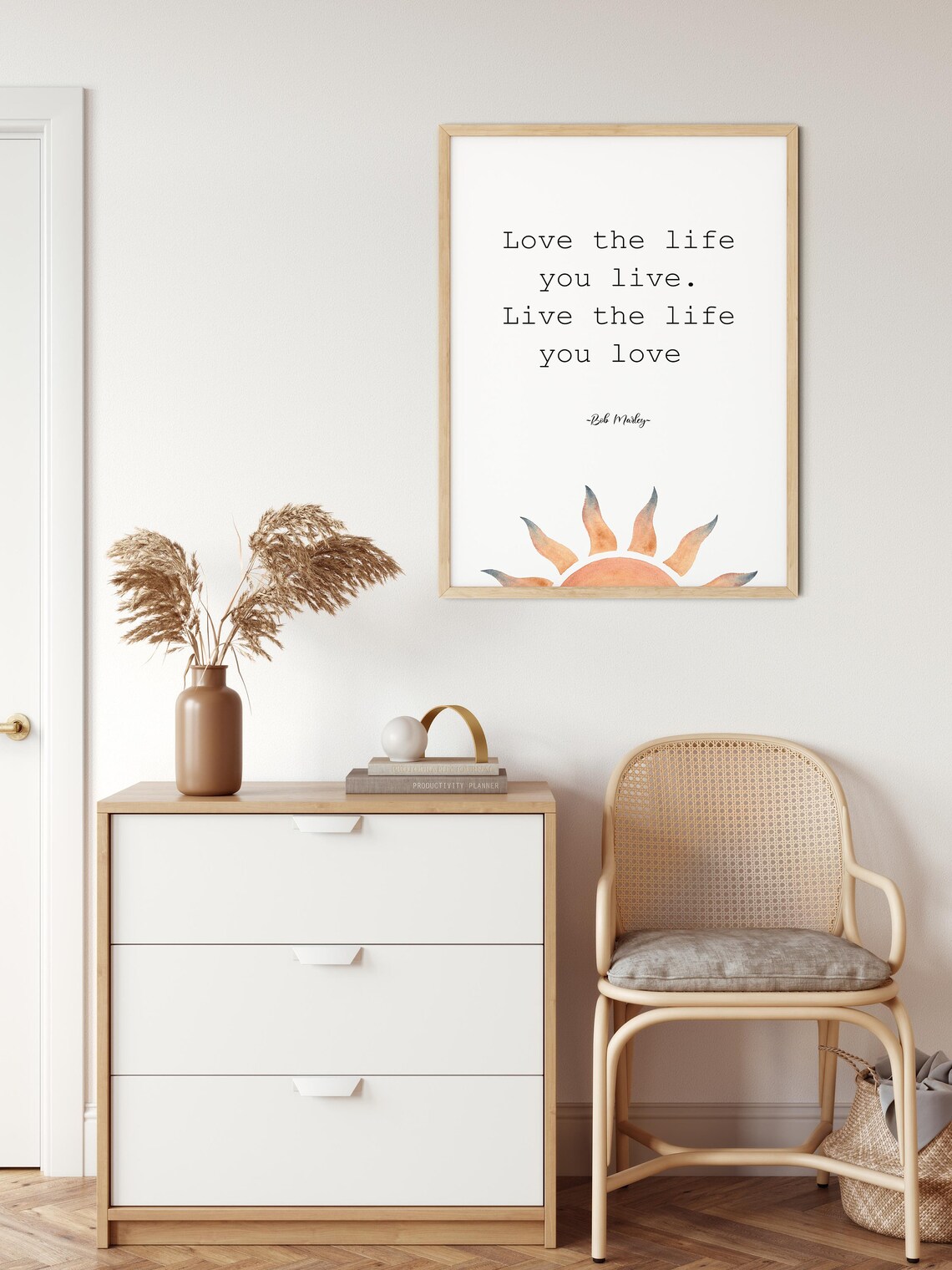 Bob Marley Quote Poster, Inspirational Words Art - Image 3