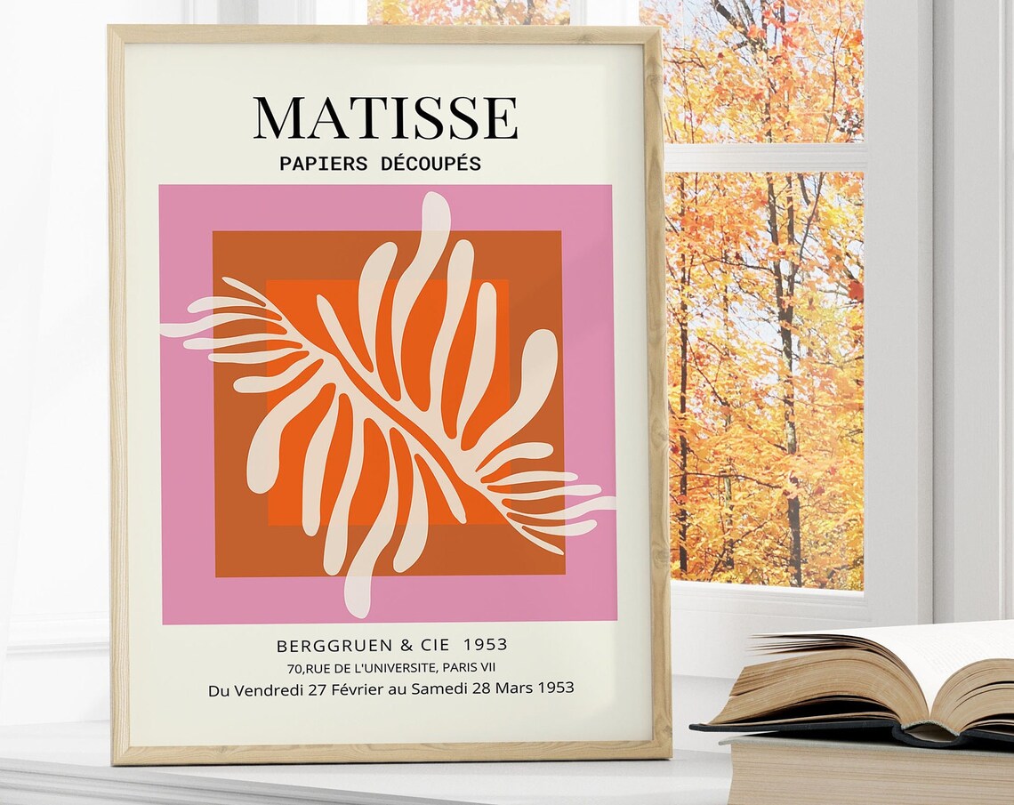 Matisse Posters Museum Poster Exhibition Poster Set Gallery Wall Decor Matisse Prints