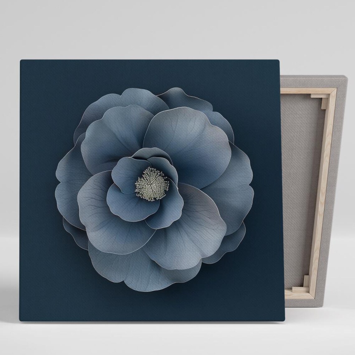 Camellia Minimalist Floral Art Print, Contemporary