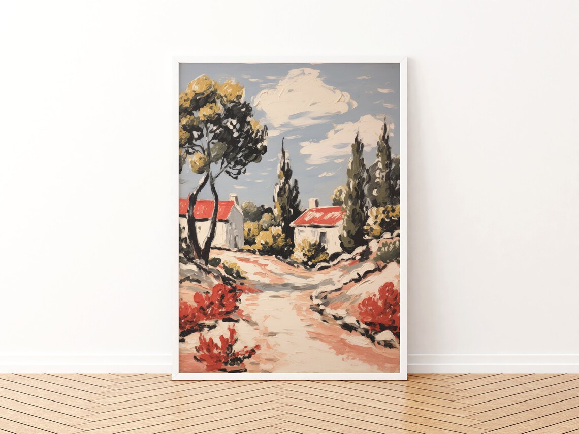 Rustic French Country Art Print, Guest House Decor - Image 3