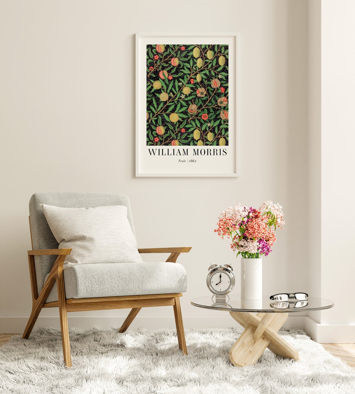 William Morris Fruit 1862 Citrus Botanical Pattern Art Poster - Image 4