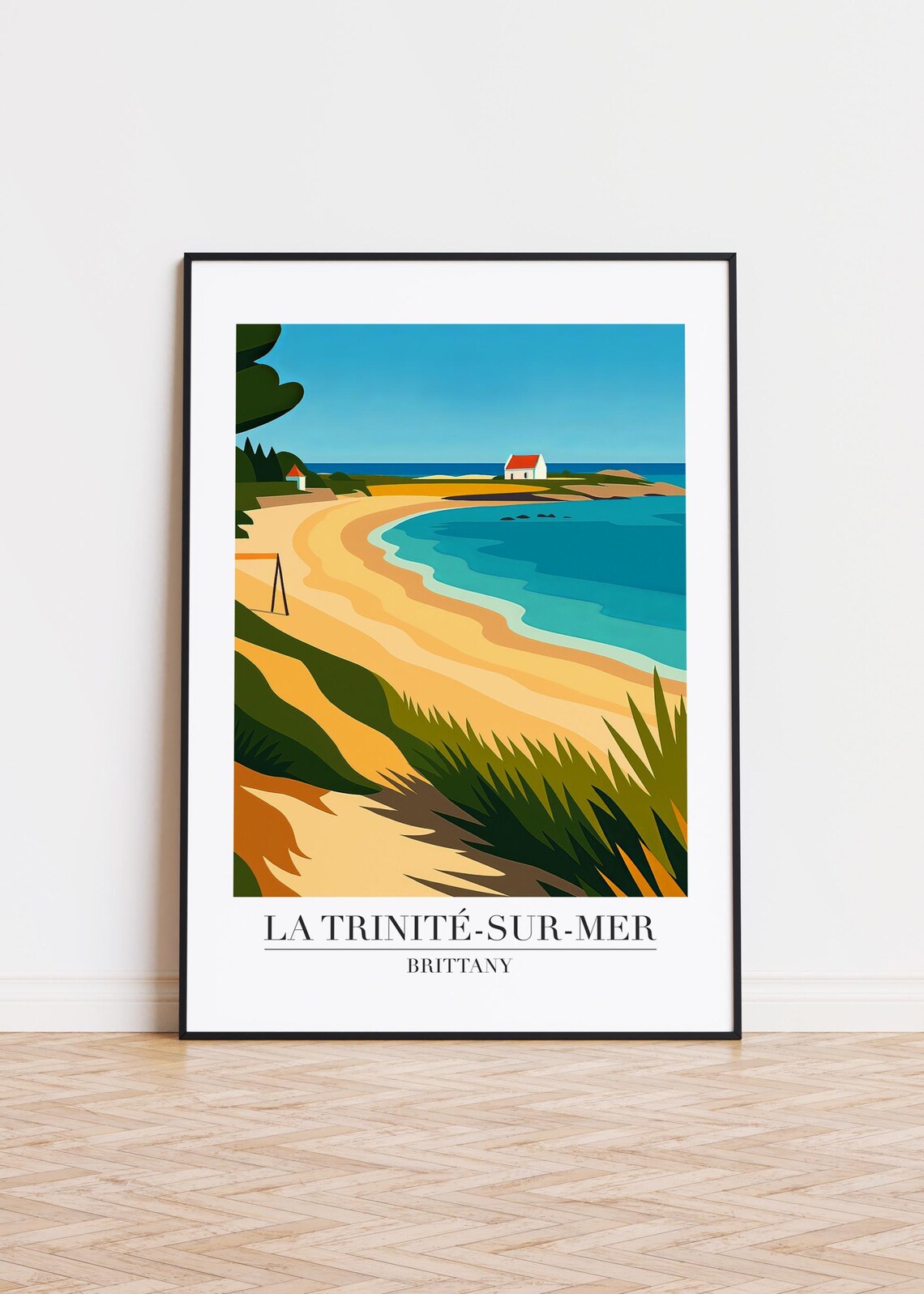 La Trinitsurmer France Travel Poster, Europe