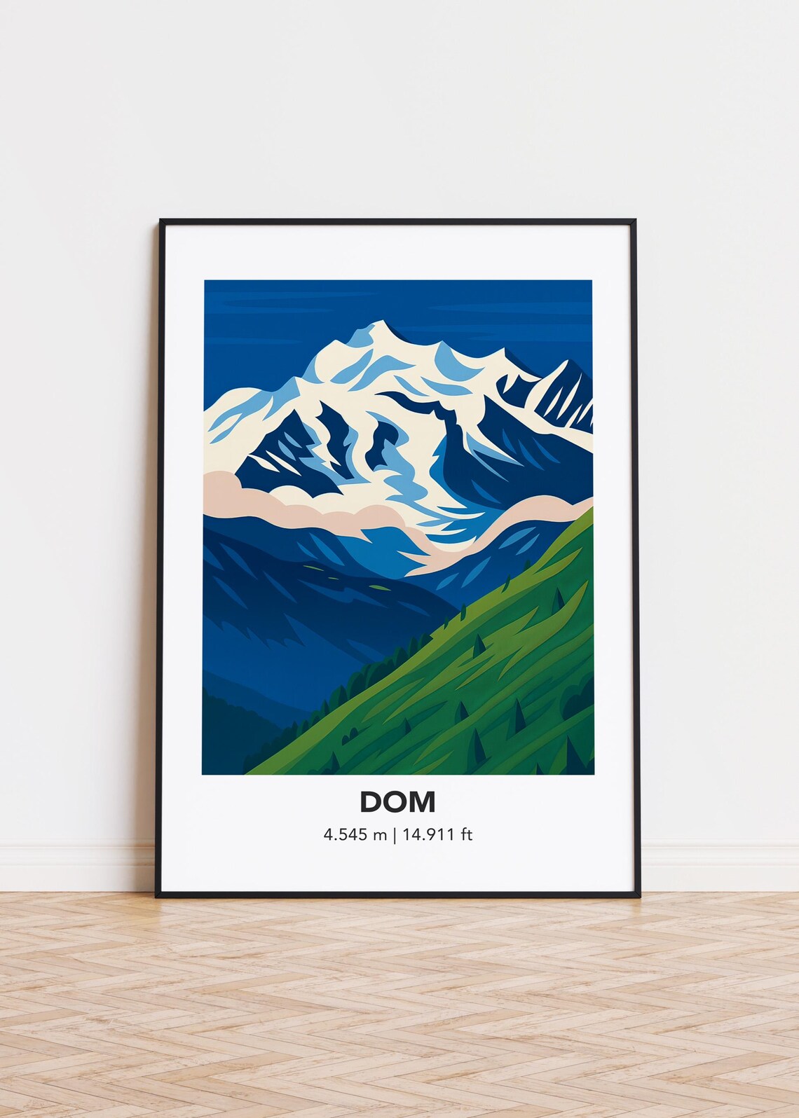 Dom Cityscape Poster, Modern Minimalist Art Print