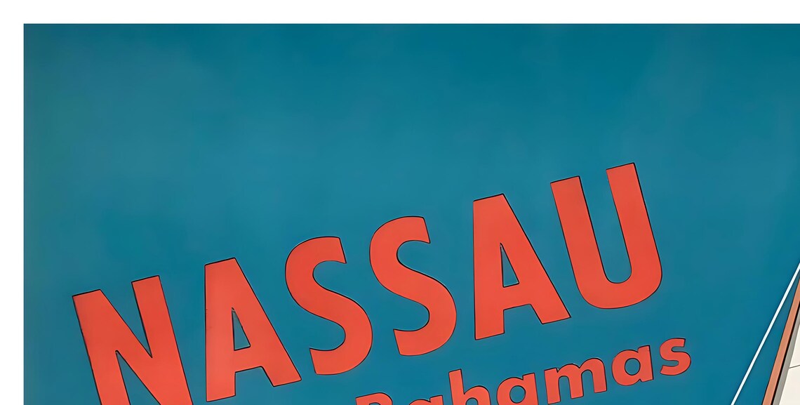 Nassau in the Bahamas Sailboat Beach Vintage Travel Poster Art - Image 2