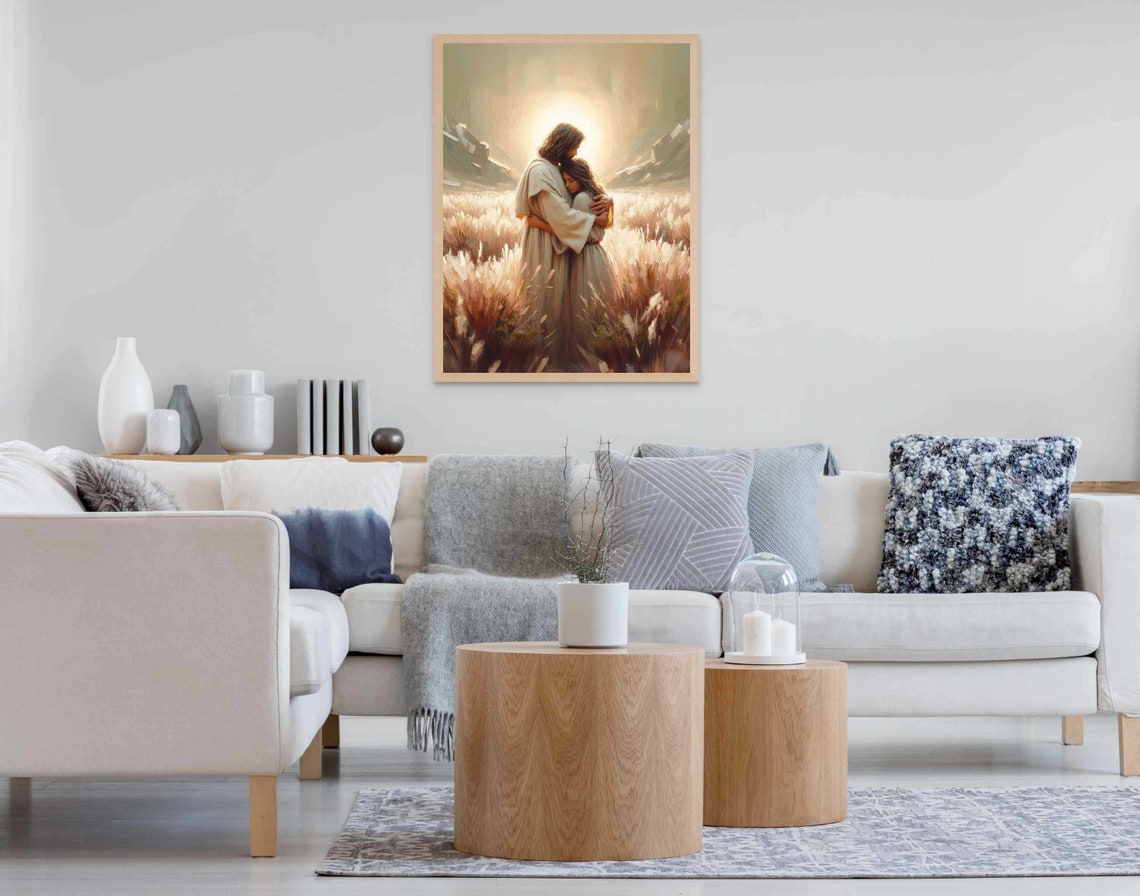 Day Of Light Christian Art Jesus With Woman Picture Of Jesus Jesus And Girl Lds Art Bible Art Christian Art Jesus Prints - Image 5