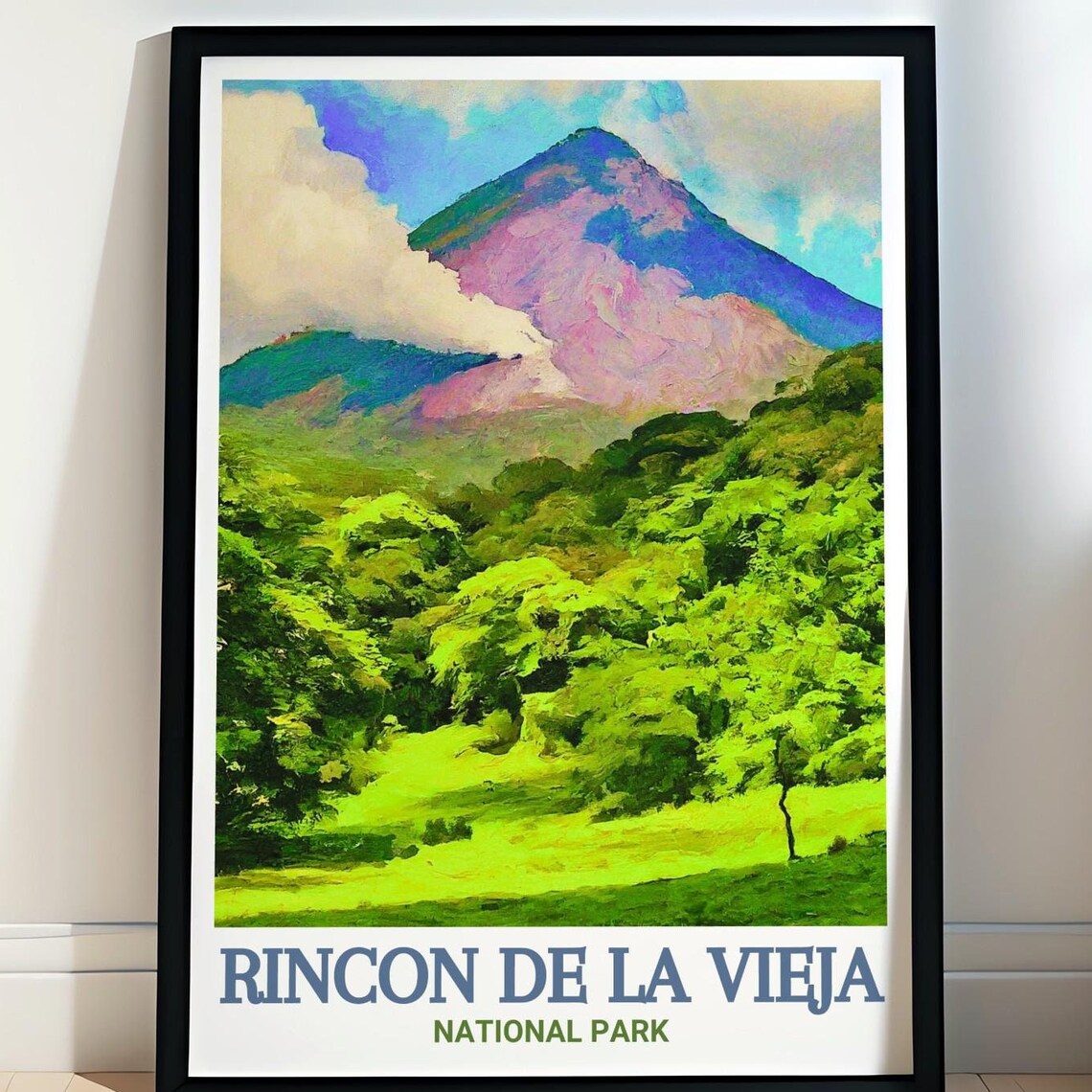 Rincon De La Vieja Costa Rica Volcano National Park Art Poster