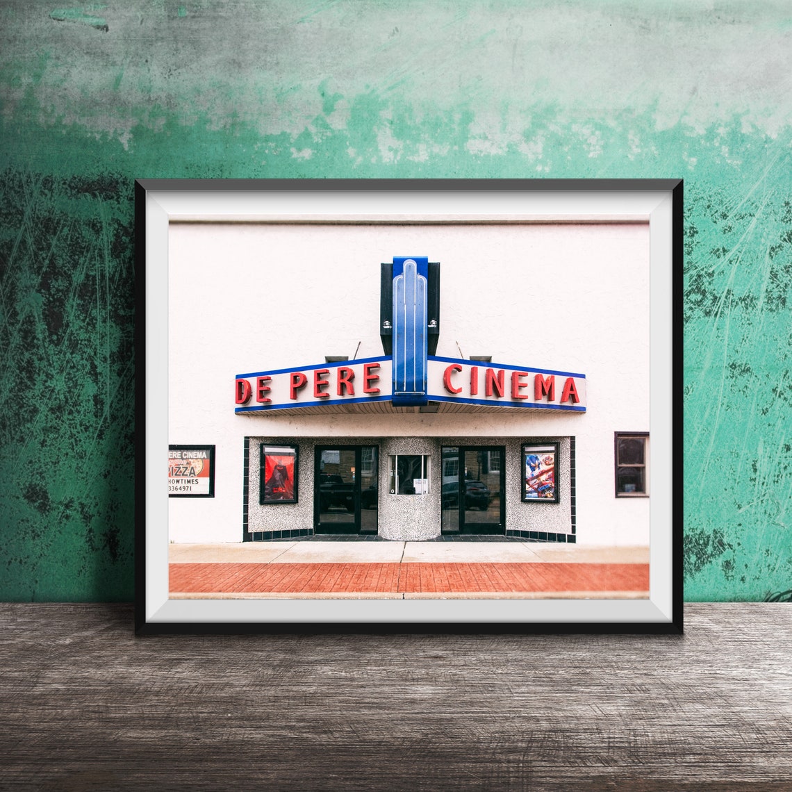 De Pere Cinema Wisconsin Photography Unframed Photo Print De Pere Wisconsin Wall Decor Photo Art Old Movie Theater
