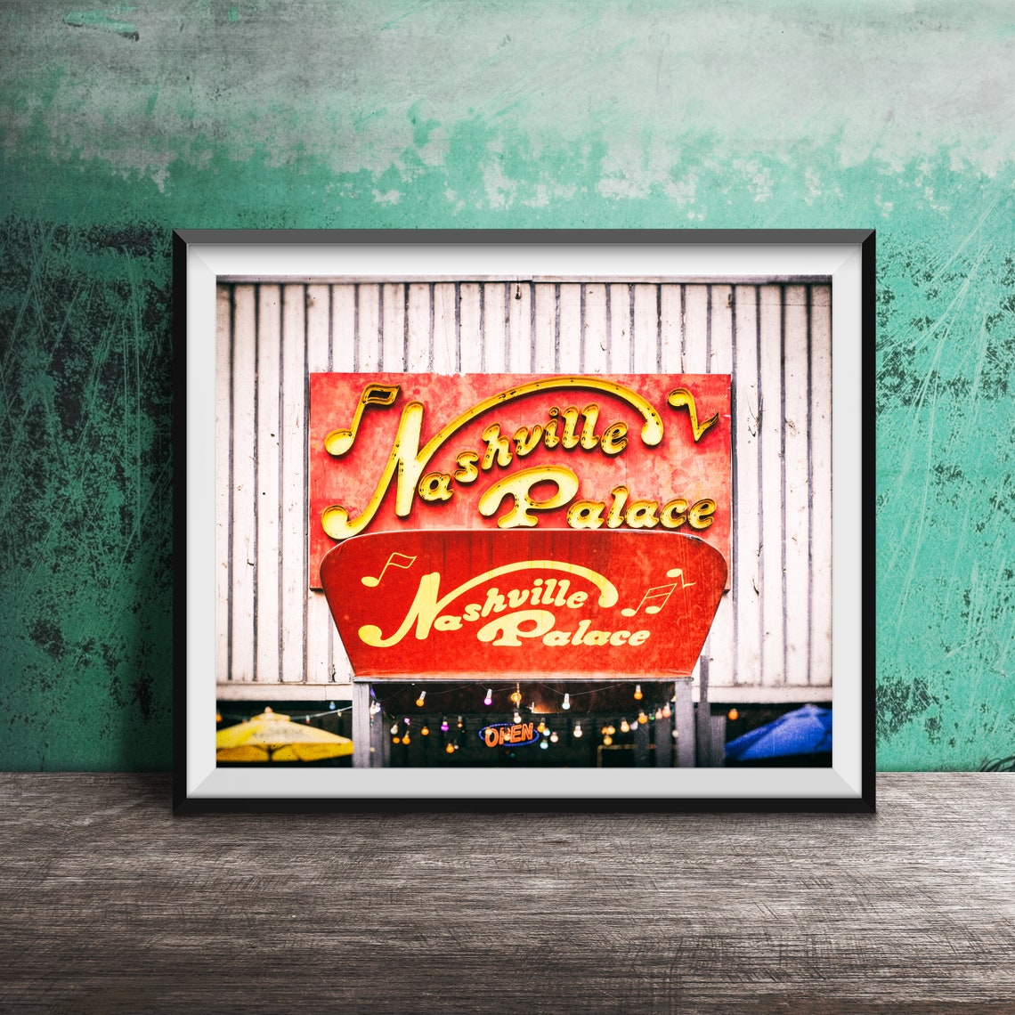 Nashville Palace Nashville Bar Neon Sign Photography Wall Art Photo Music City Photography Grand Ole Opry