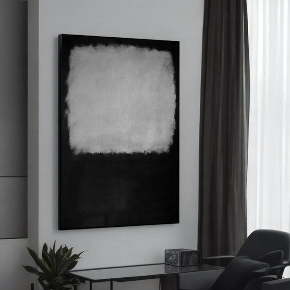 Mark Rothko Monochrome Abstract Art Print