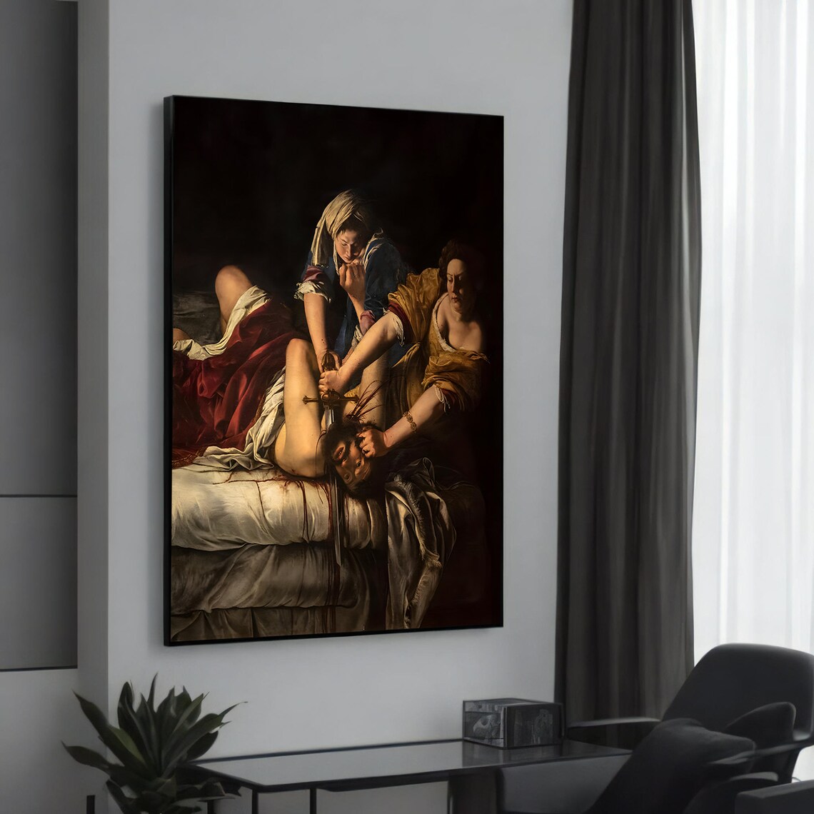 Artemisia Gentileschi Judith Beheading Holofernes Poster