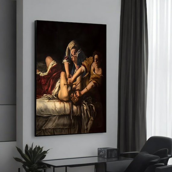 Artemisia Gentileschi Judith Beheading Holofernes Poster
