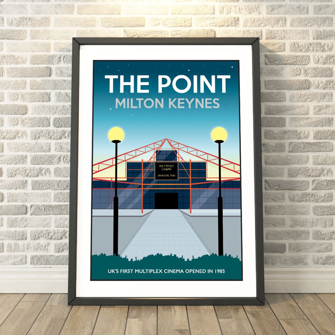 The Point Multiplex Cinema, Milton Keynes Travel Poster