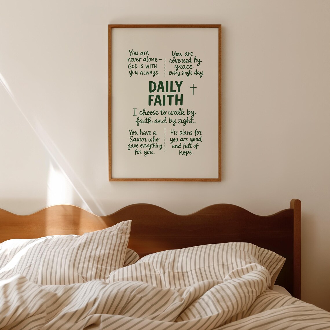 Christian Scripture Art Walk By Faith