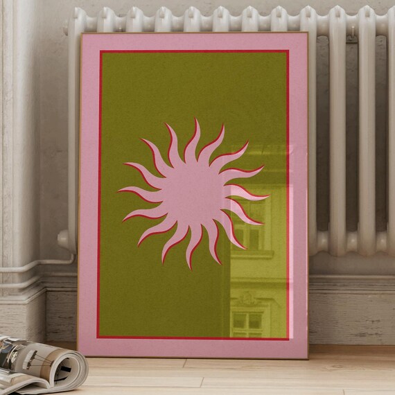 Sun Celestial - Minimalist Travel Poster