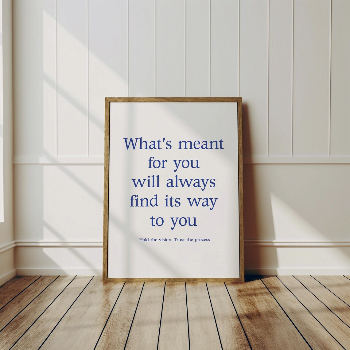 Whats Meant For You Will Always Find Its Way To You Quote Poster - Image 3