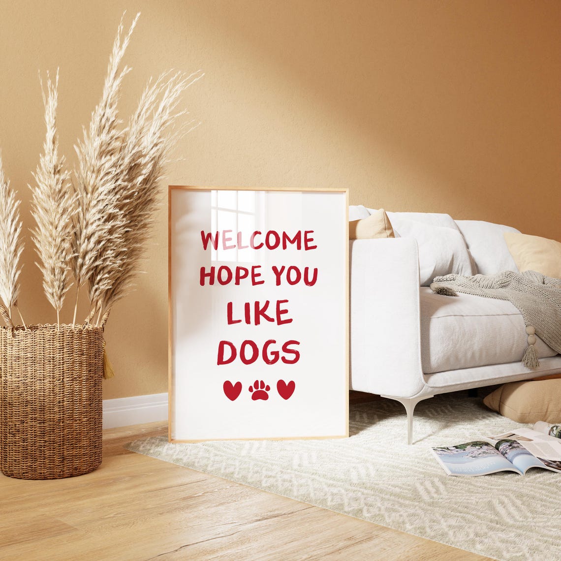 Funny Dog Print Retro Typography Wall Art Dog Owner Gift Puppy Poster Dog Wall Art Funny Dog Quote Wall Art Trendy Dog Lover Print - Image 2