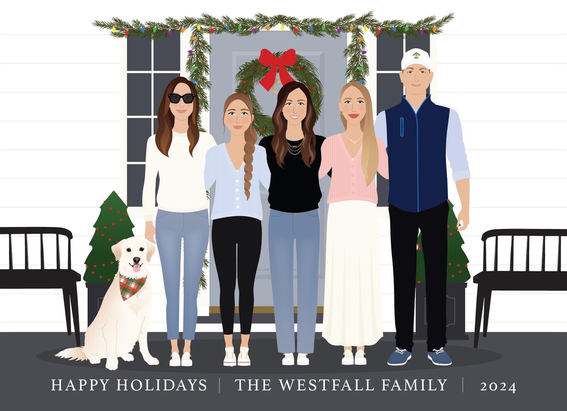 Family Portrait - Custom Illustration - Image 4