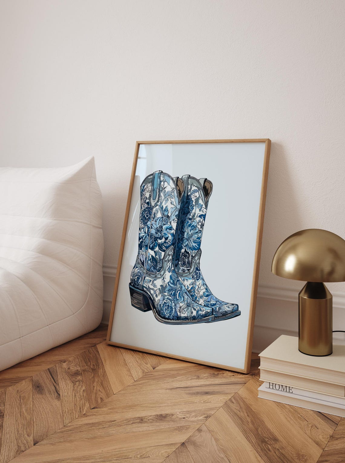 Western Cowgirl, Retro Vintage Wall Art Print - Image 2