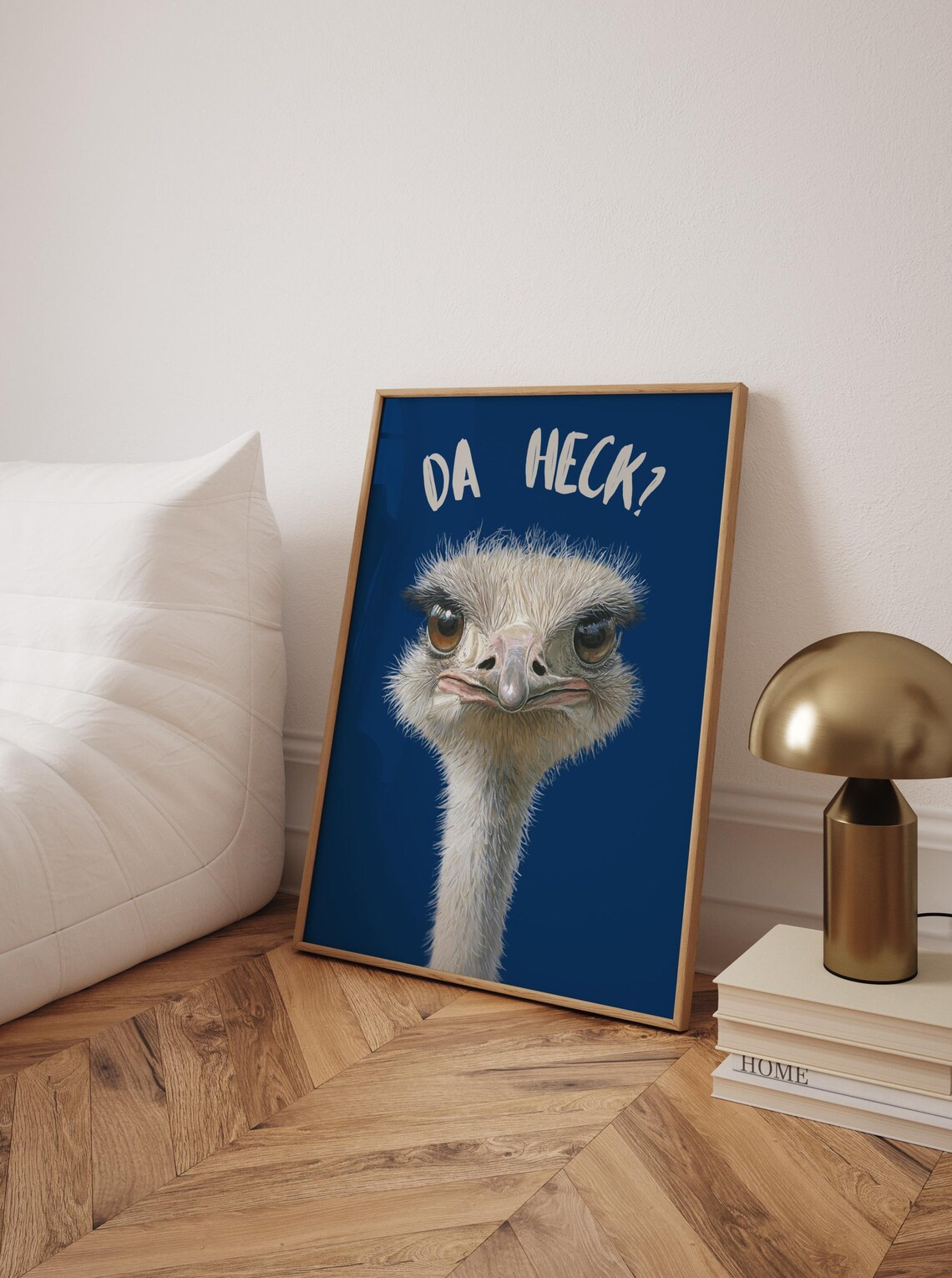 Da Heck Funny Ostrich Dorm Room Decor - Image 4
