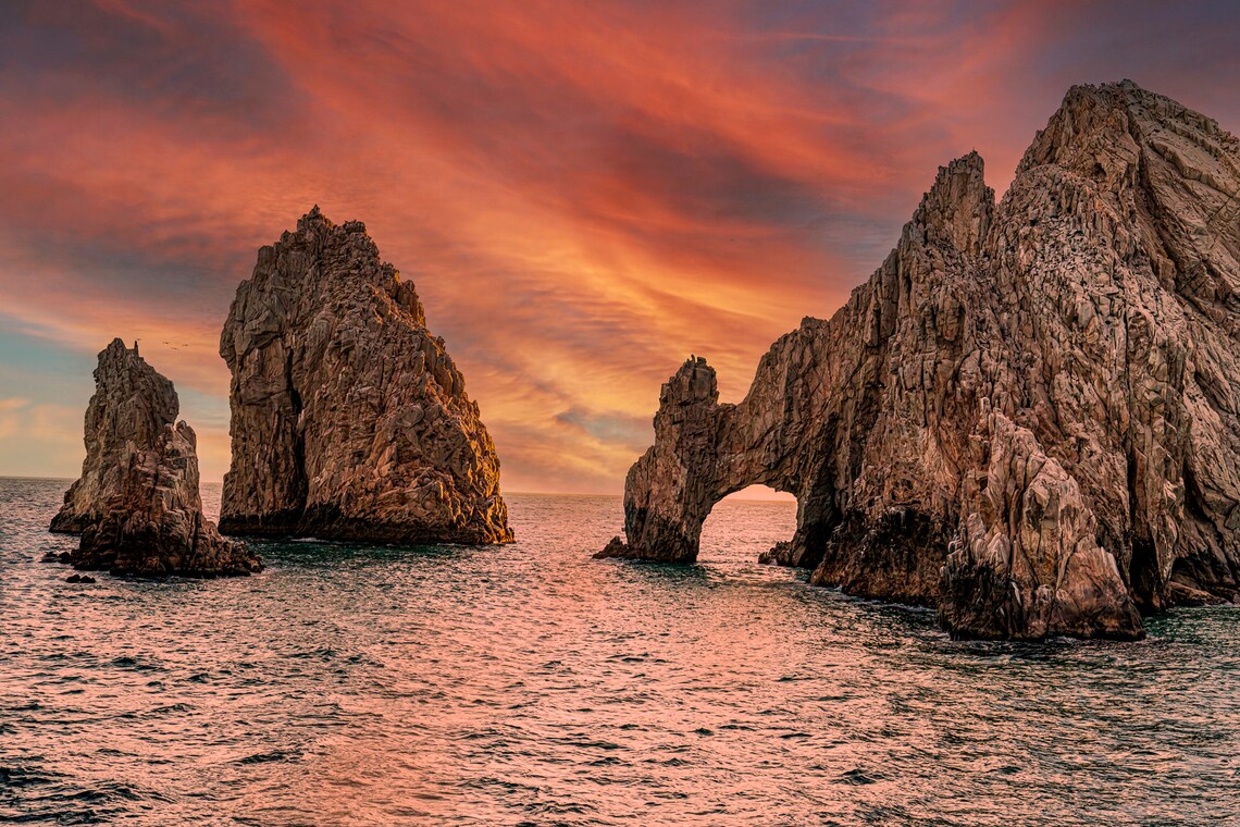 Cabo San Lucas Arch Art Print, Lands End Seascape