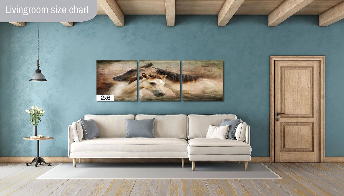 Horse Wall Art Horse Art Horses Wall Art Horse Horse Print Horse Painting Wild Mustangs Art - Image 3