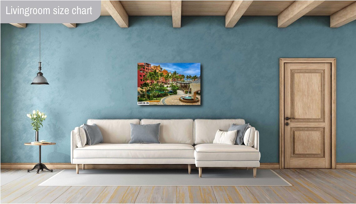 Cabo San Lucas Playa Grande Travel Poster Print - Image 4
