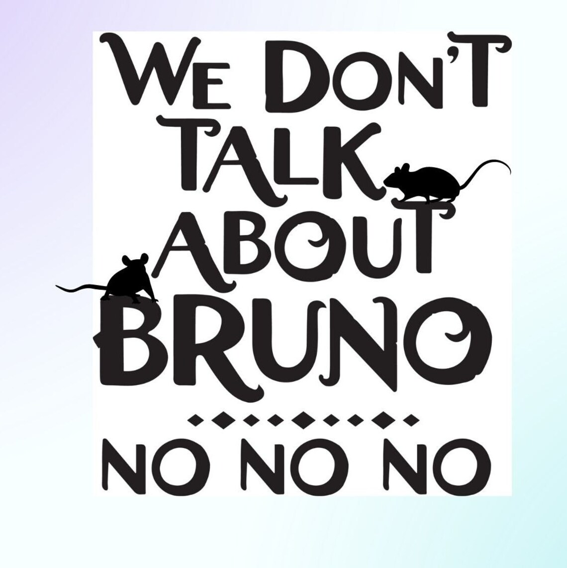 Encanto - We Don't Talk About Bruno Art Print