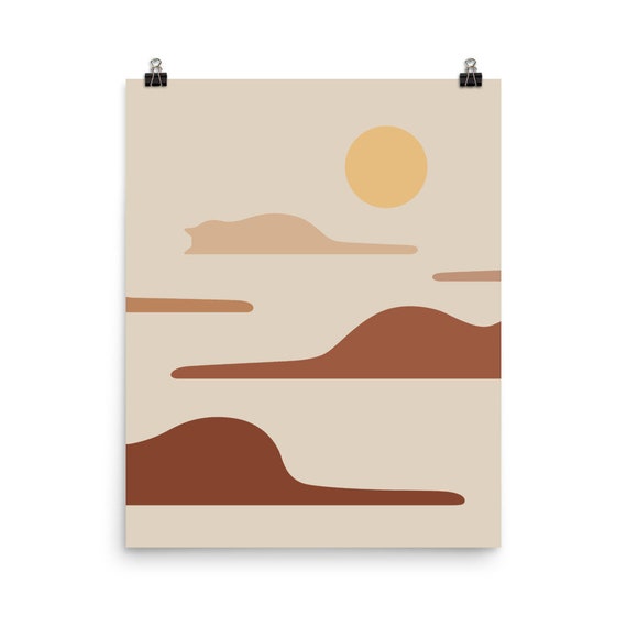 Cat Landscape 27 Art Print