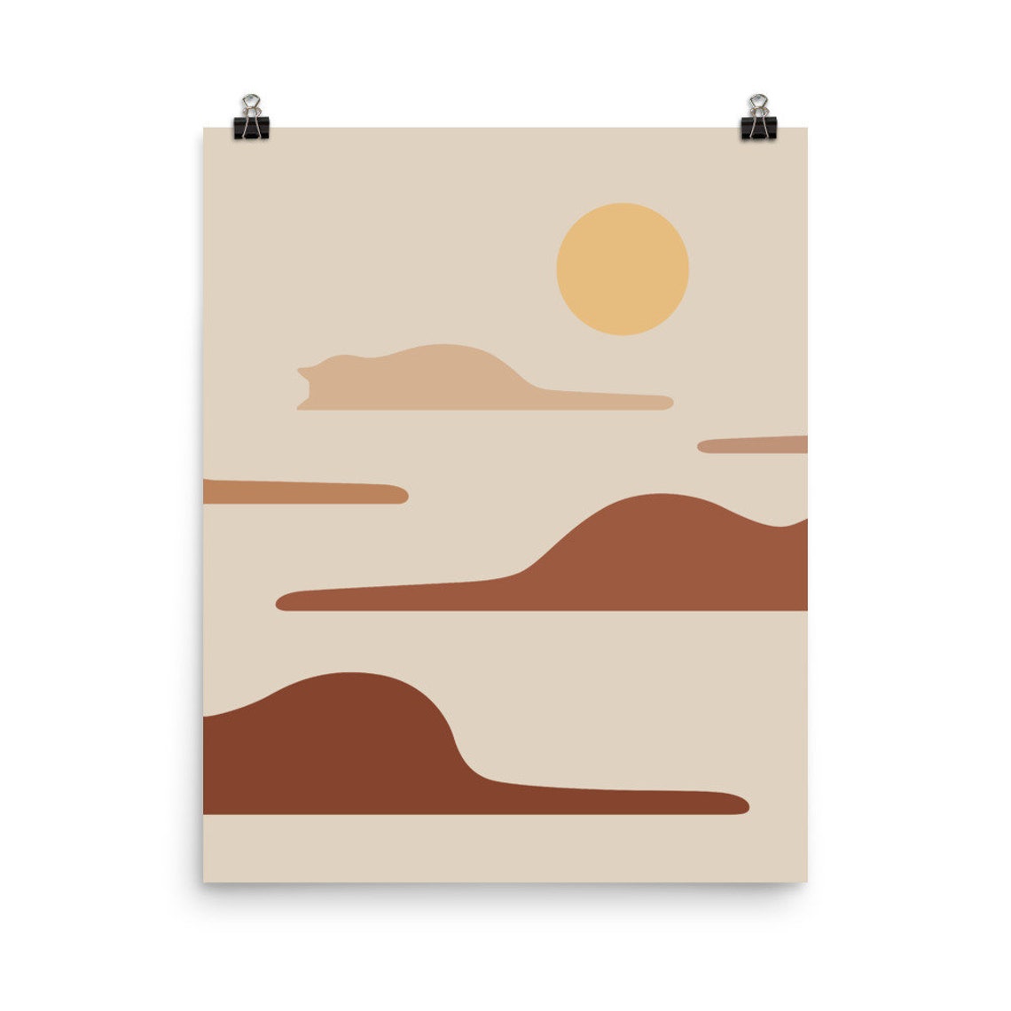 Cat Landscape 27 Art Print