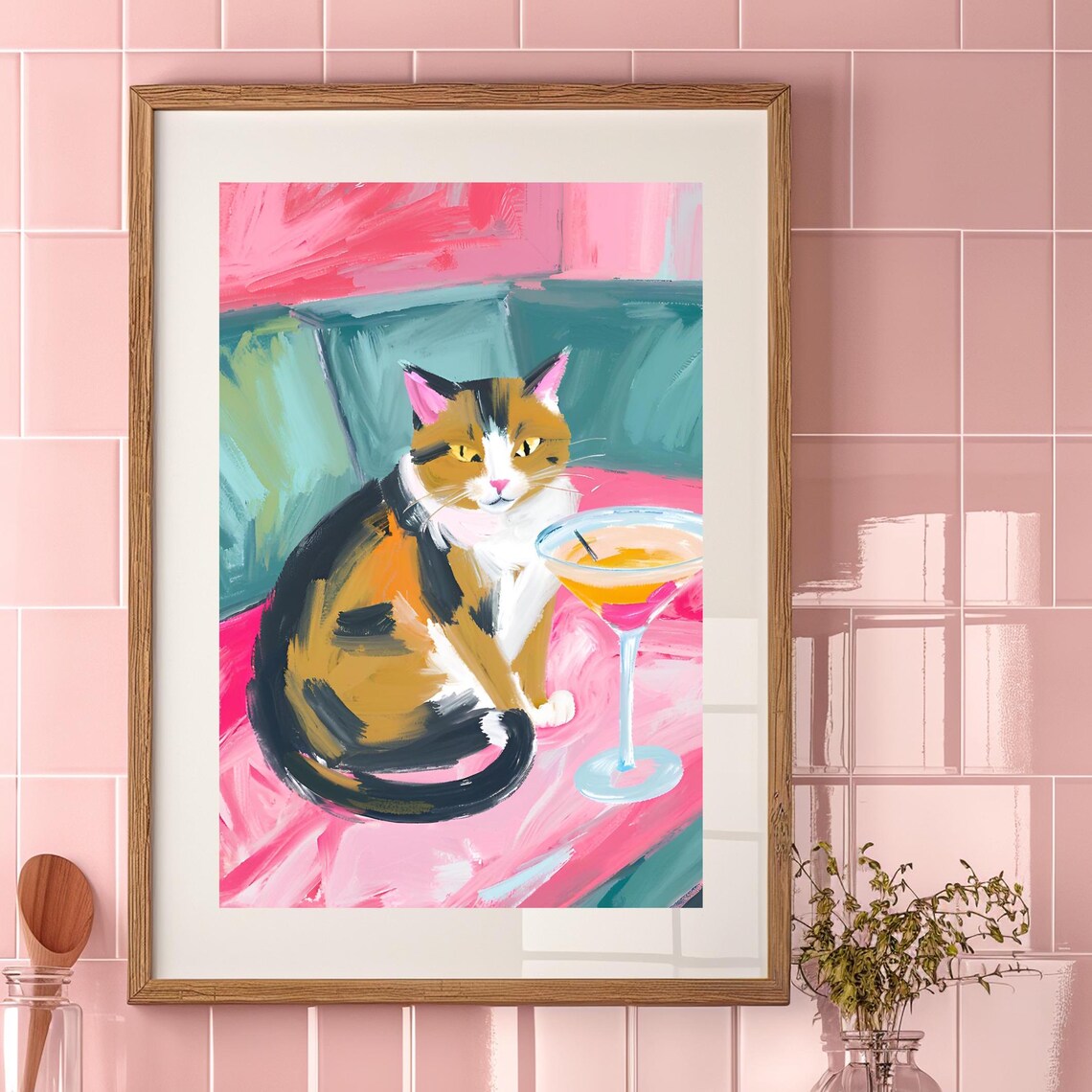 Come Join Me Cat Poster, Cat Lover Gift