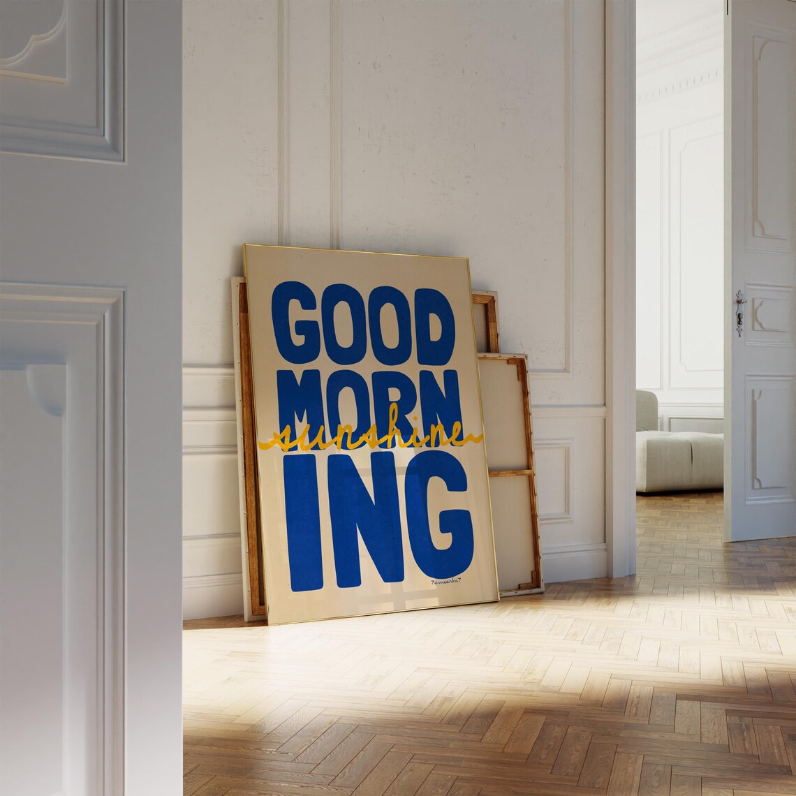 Good Morning Sunshine, Uplifting Quote Print - Image 2